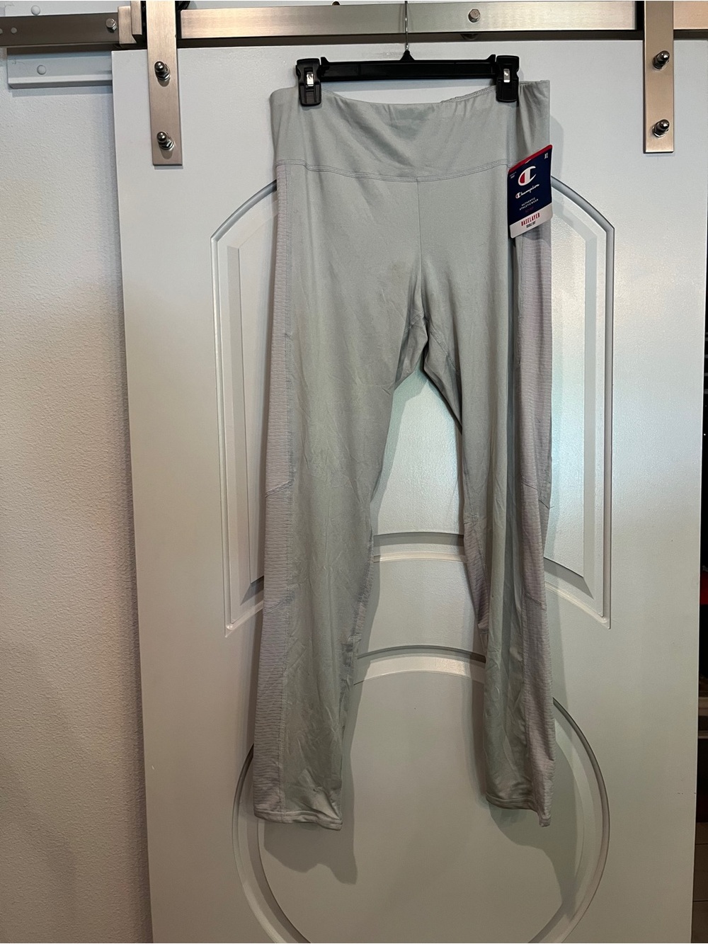 Champion Light Gray Performance base layer Leggings. NWT!